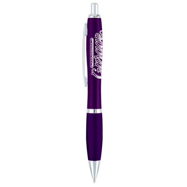 Curvaceous Metal Ballpoint Pen