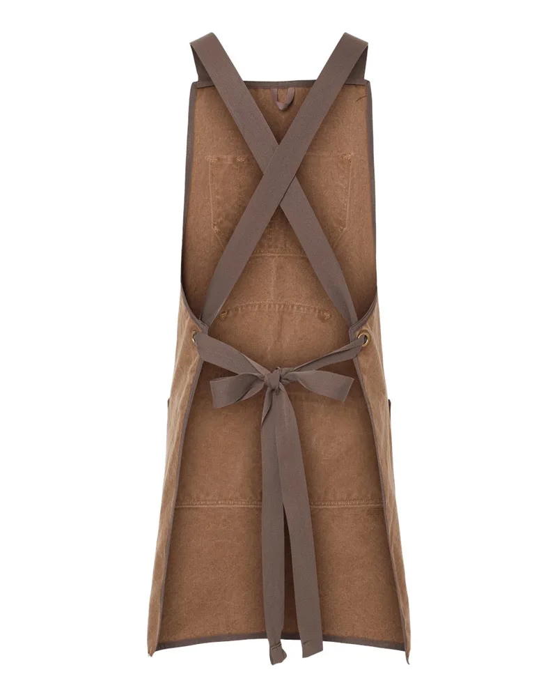 Field Khaki Beige/Tobacco Brown Back View