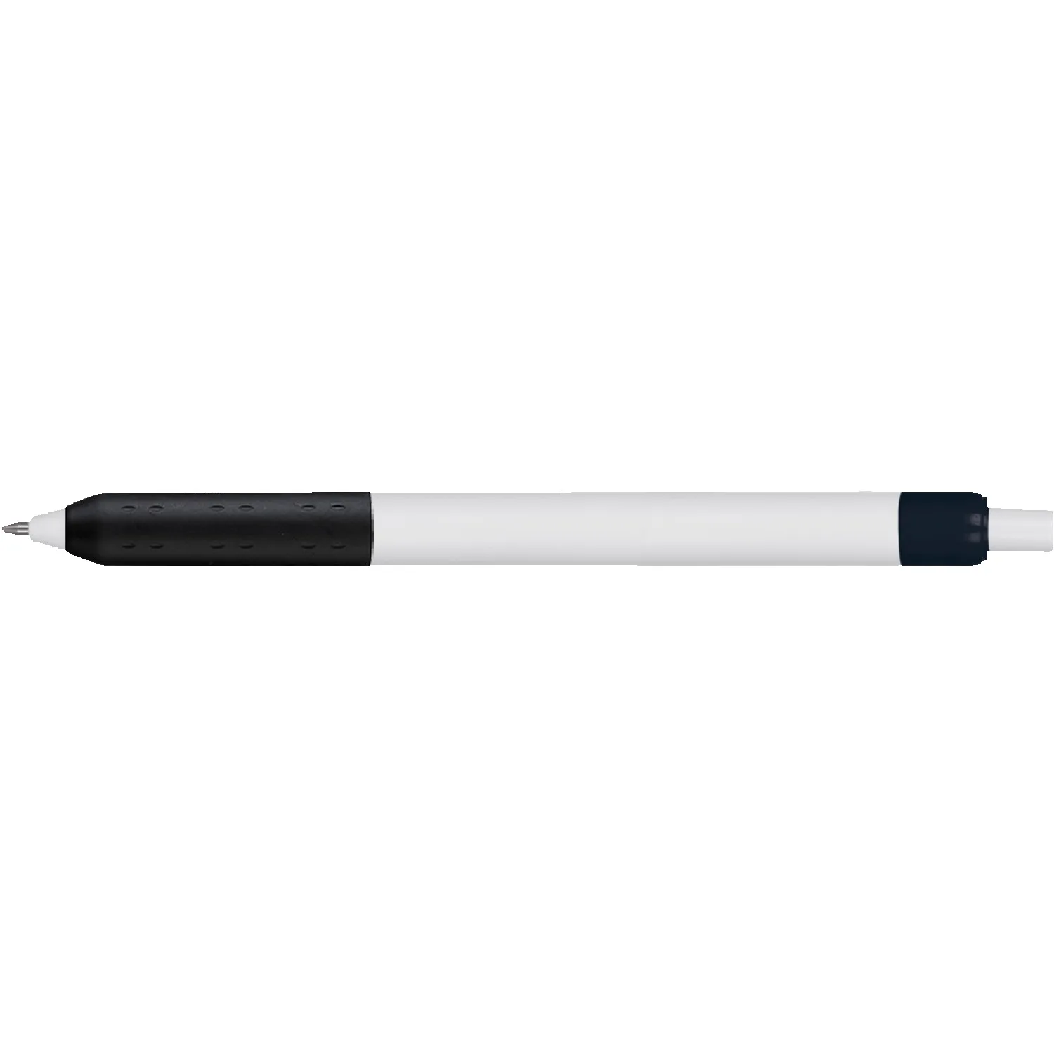 White/Opaque Black Clip Blank Back View
