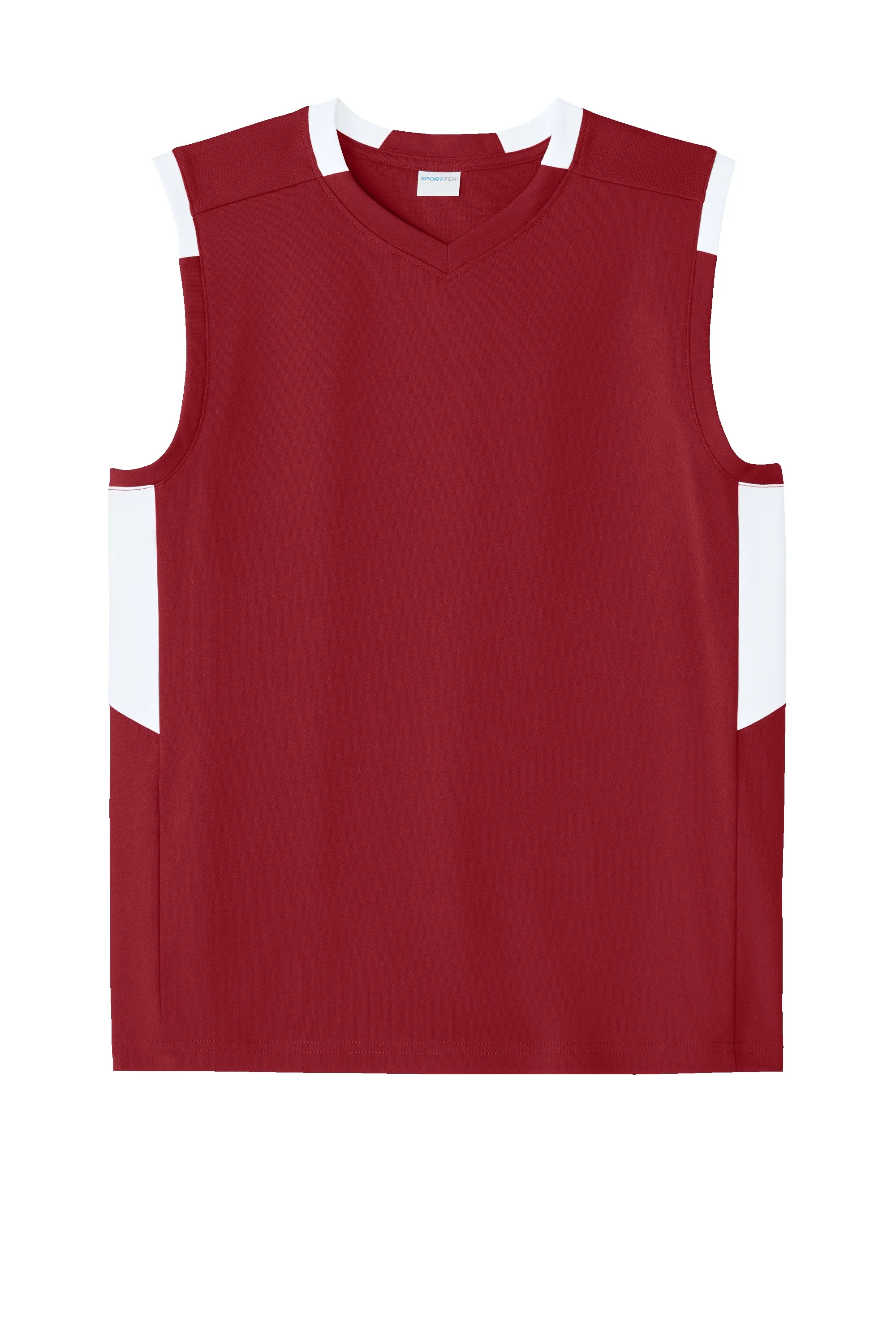 Sport-Tek® Youth Club Sleeveless V-Neck