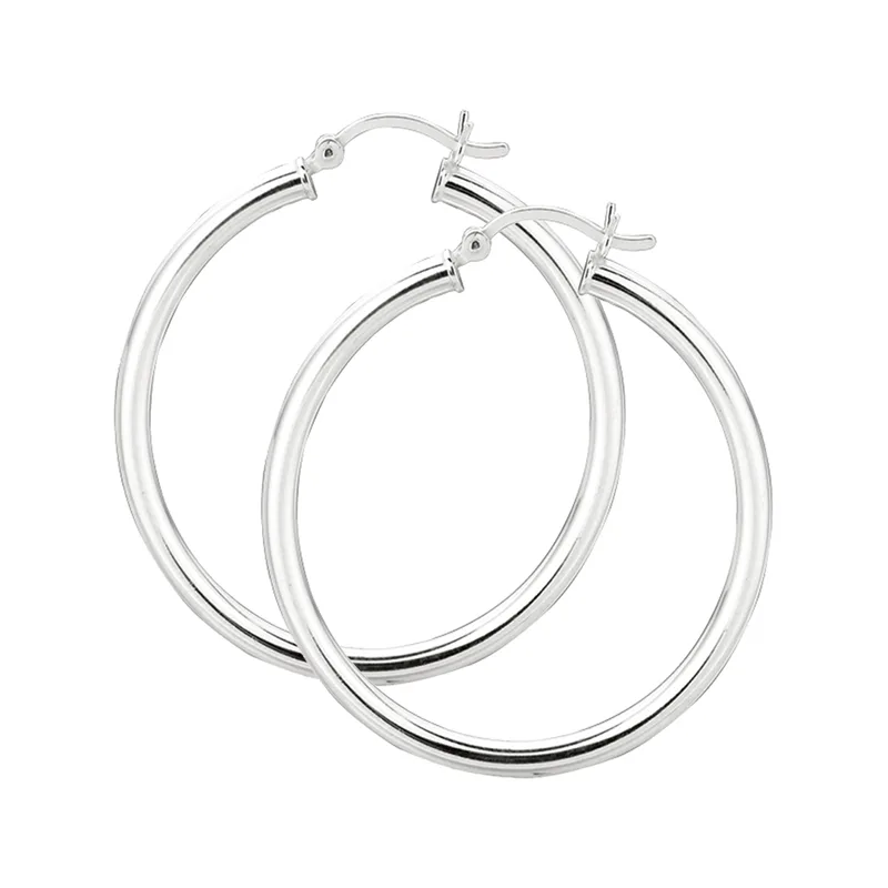 Jilco Inc Hoop Earrings - 25mm