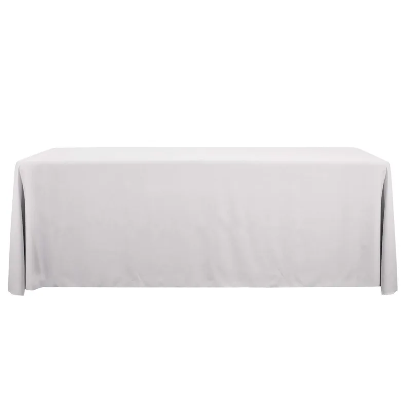 8' Stain Resistant Pro 3-Sided Throw Full-Color Imprint view 2