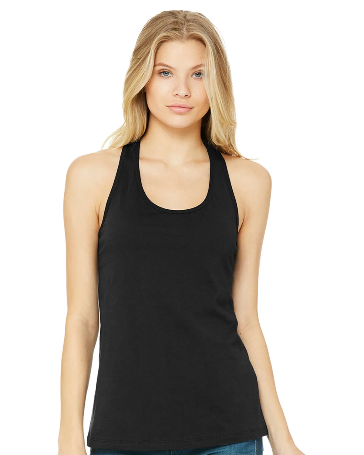 BELLA+CANVAS Ladies' Jersey Racerback Tank view 2