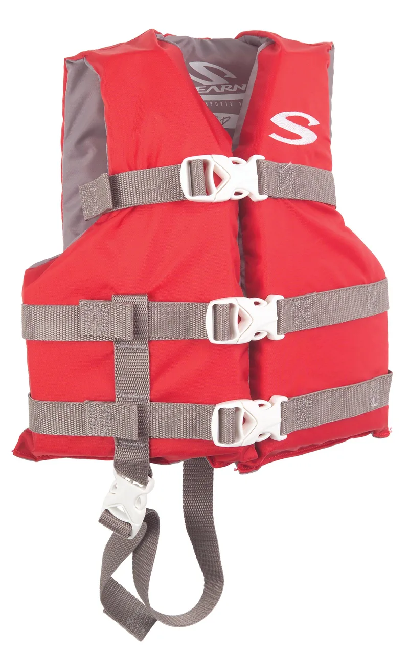 Newell Brands Distribution LLC Stearns® Child's General Boating Usgc Approved Vest Red: 30 - 50 Lbs.