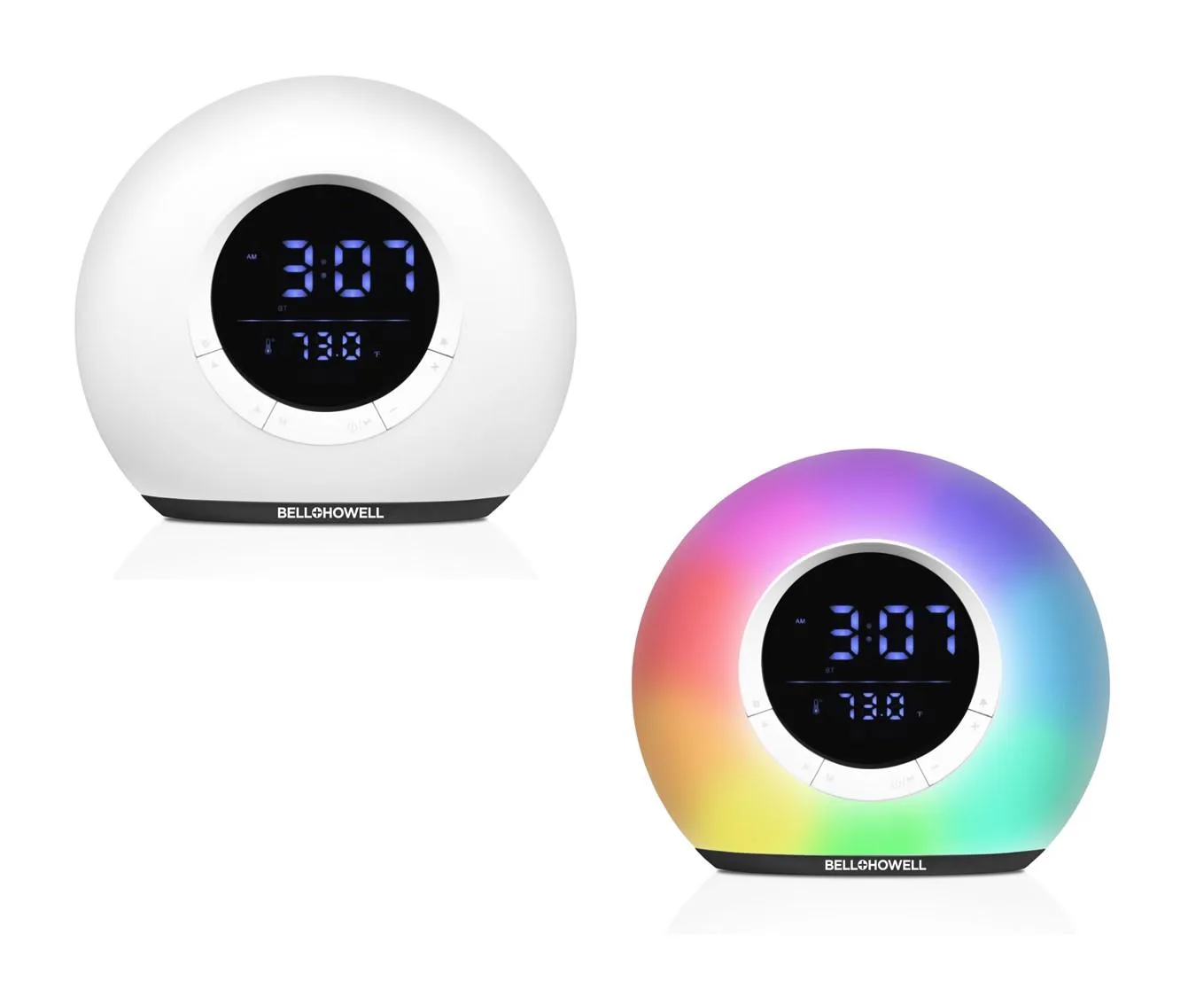Bell+Howell Hd True Wireless Speaker W/Alarm Clock - Black