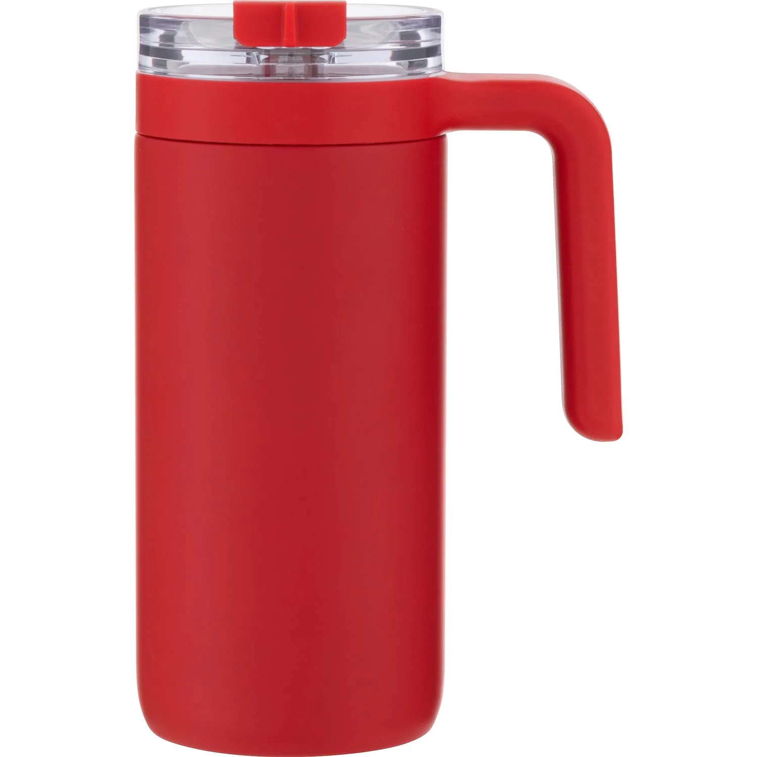 16 oz Beacon Travel Mug (Matte Red) view 2