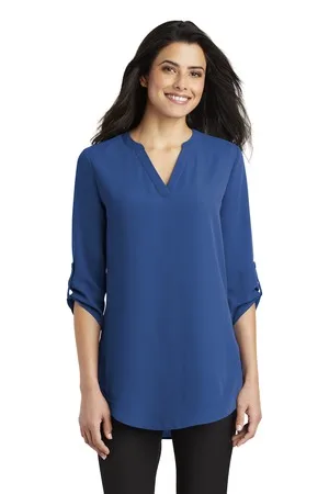 Port Authority® Women's 3/4-Sleeve Tunic Blouse. view 6