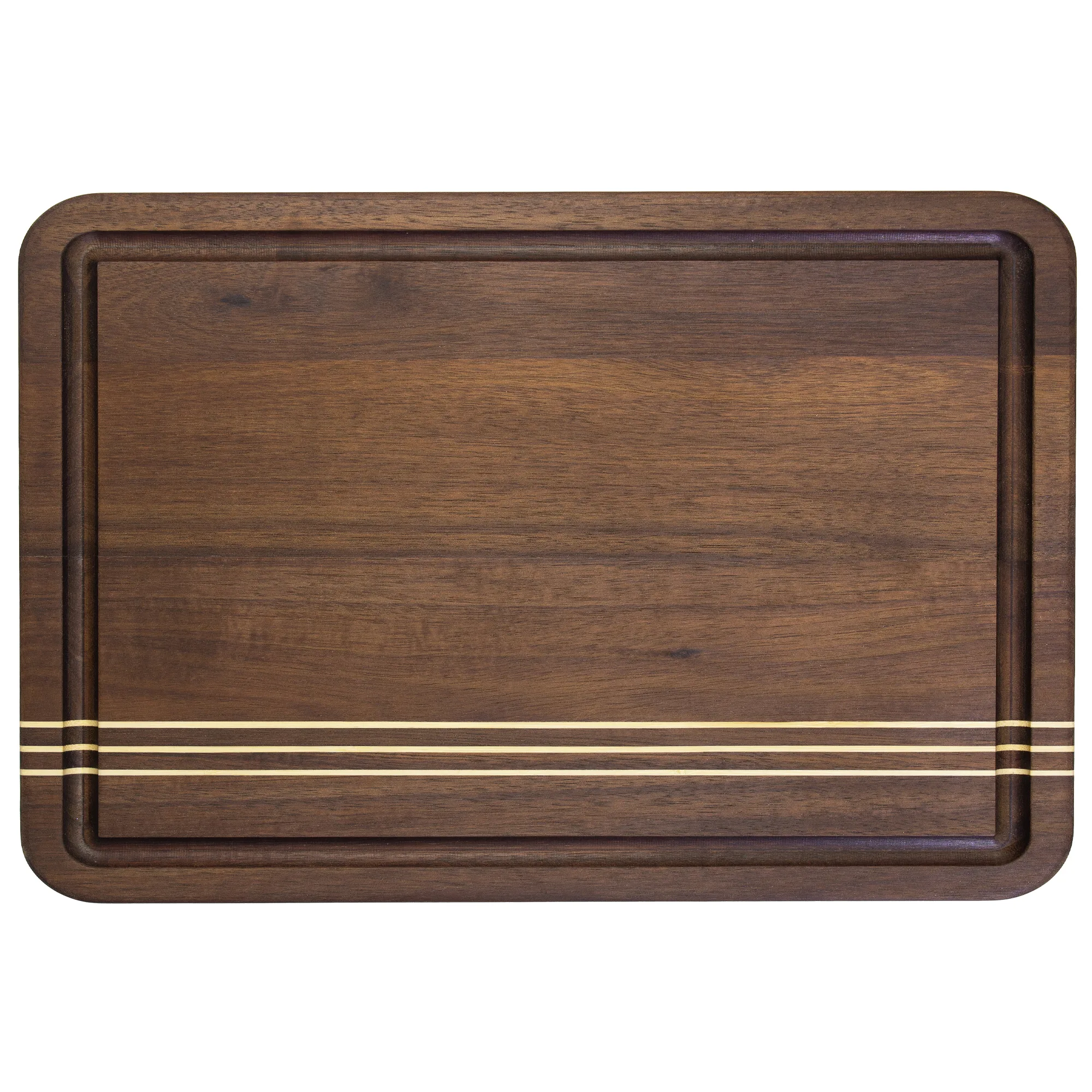 18" Rock & Branch® Dark Acacia Pinstripe Board view 2