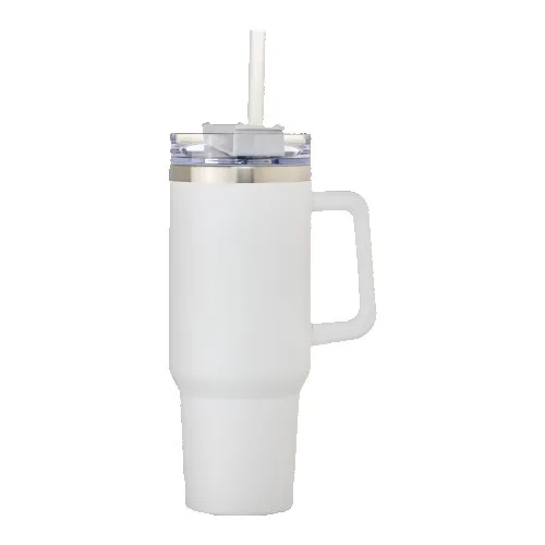 40oz Stainless Steel Tumbler with Handle view 5