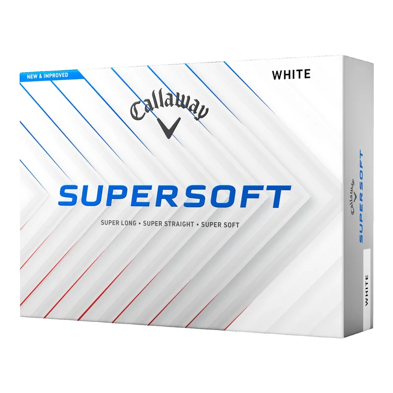 Callaway Supersoft Golf Balls - White