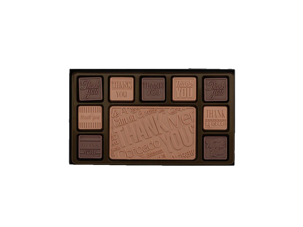 19-Piece Chocolate Gift Set with Personalized Packaging