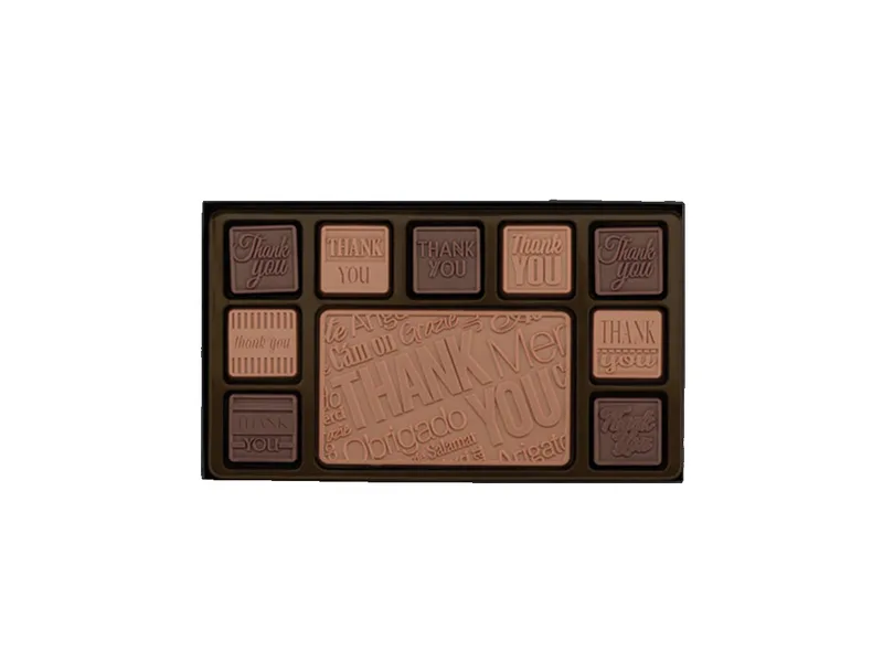 19-Piece Chocolate Gift Set with Personalized Packaging