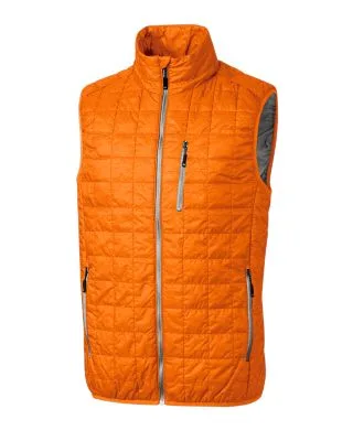 Cutter & Buck Rainier PrimaLoftÂ® Mens Eco Insulated Full Zip Puffer Vest view 7