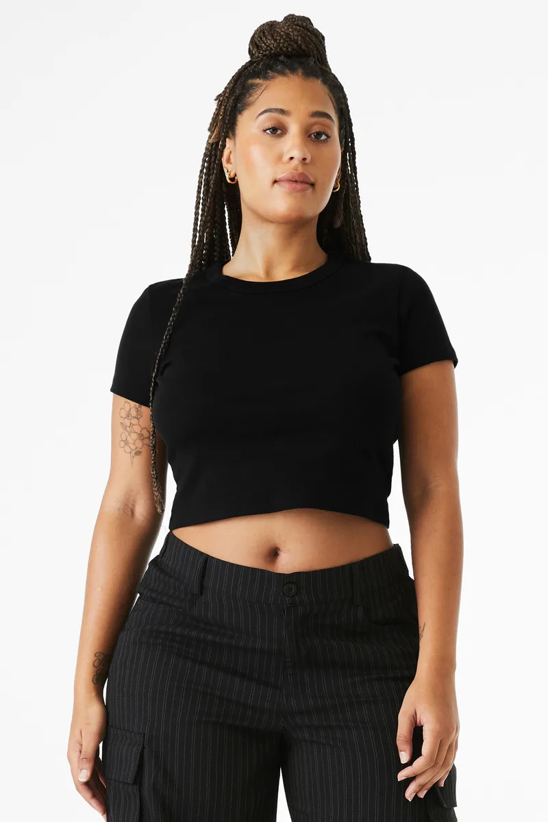 BELLA+CANVAS® Women's Micro Rib Baby Tee