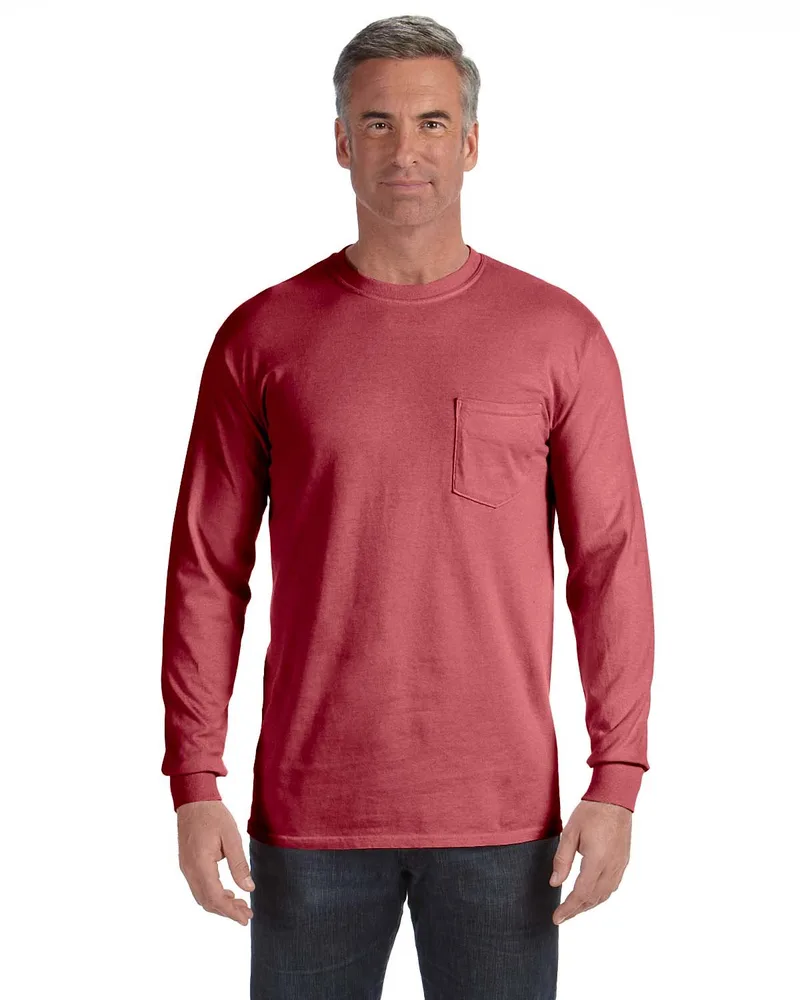 Comfort Colors Adult Heavyweight RS Long-Sleeve Pocket T-Shirt view 4