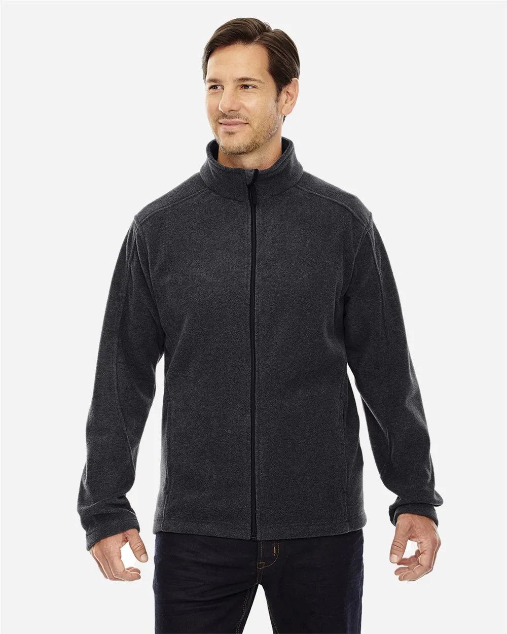 CORE365™ Men's Tall Journey Fleece Jacket view 2