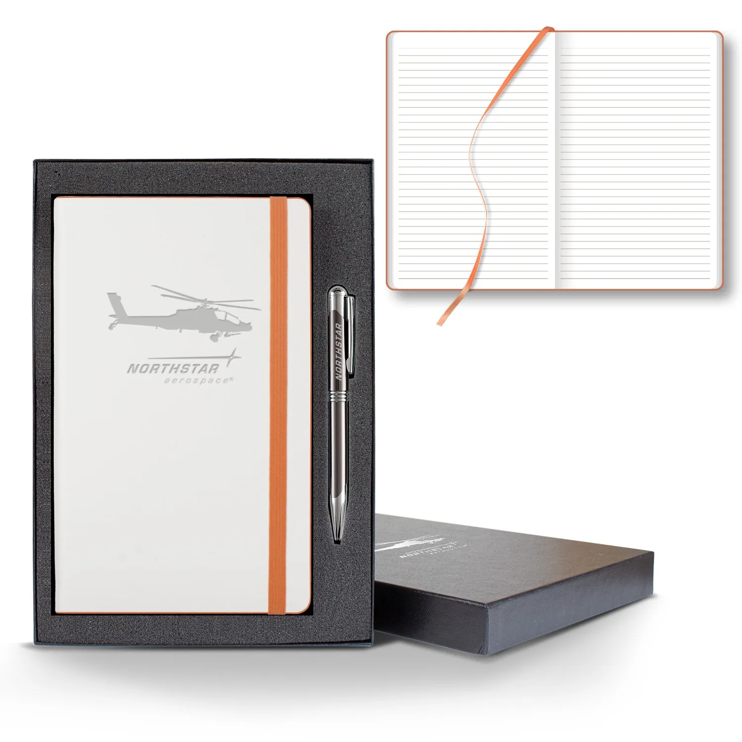 White/Orange