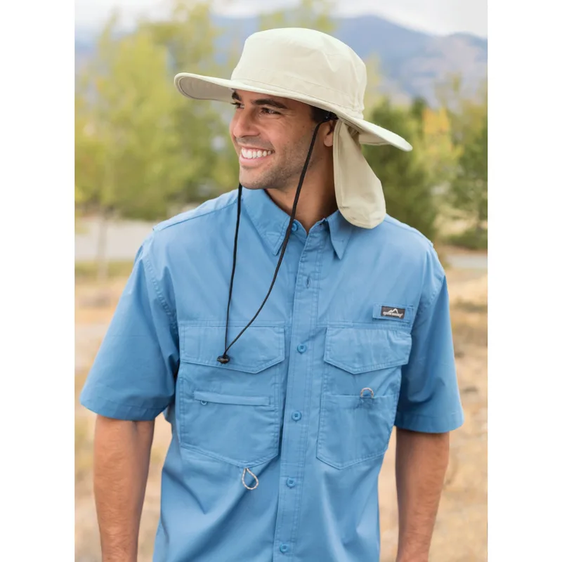 Port Authority® Outdoor Wide-Brim Hat. view 3