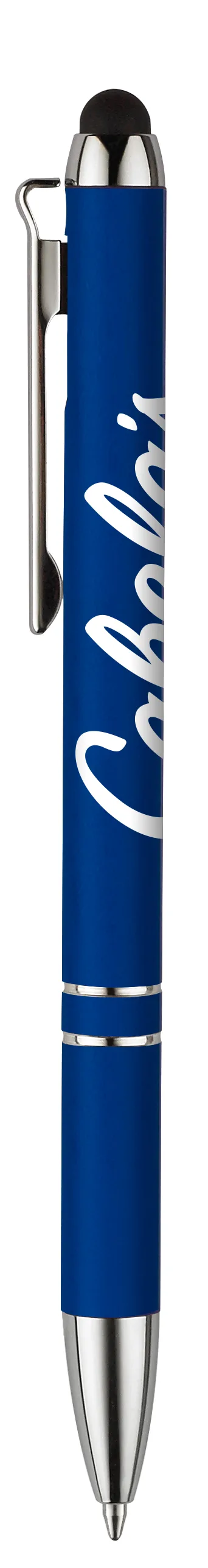 Blue/Silver/Black Logo Side View