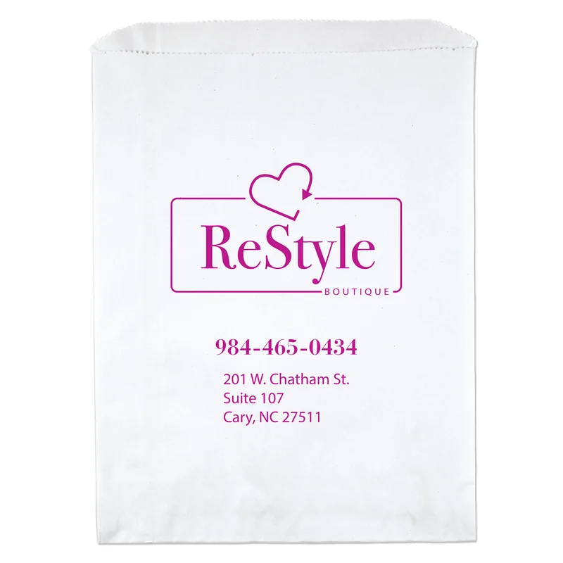 Merchandise Bag - Flexo Ink Print (10" x 13")