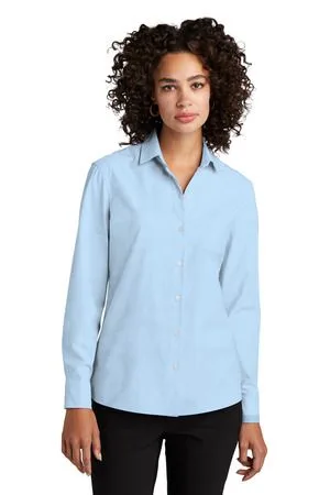 Mercer+Mettle® Women's Long Sleeve Stretch Woven Shirt view 5