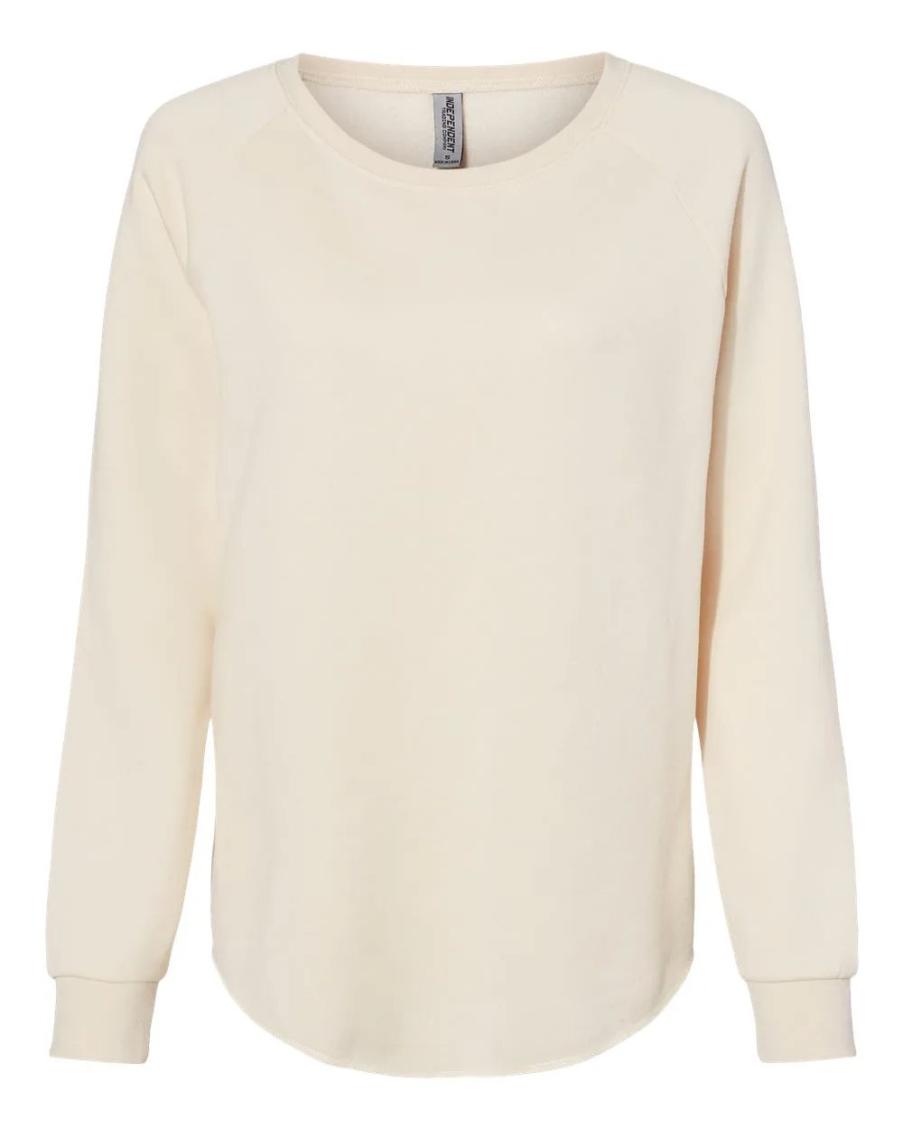 Independent Trading Co.® Women's California Wave Wash Crewneck Sweatshirt view 4