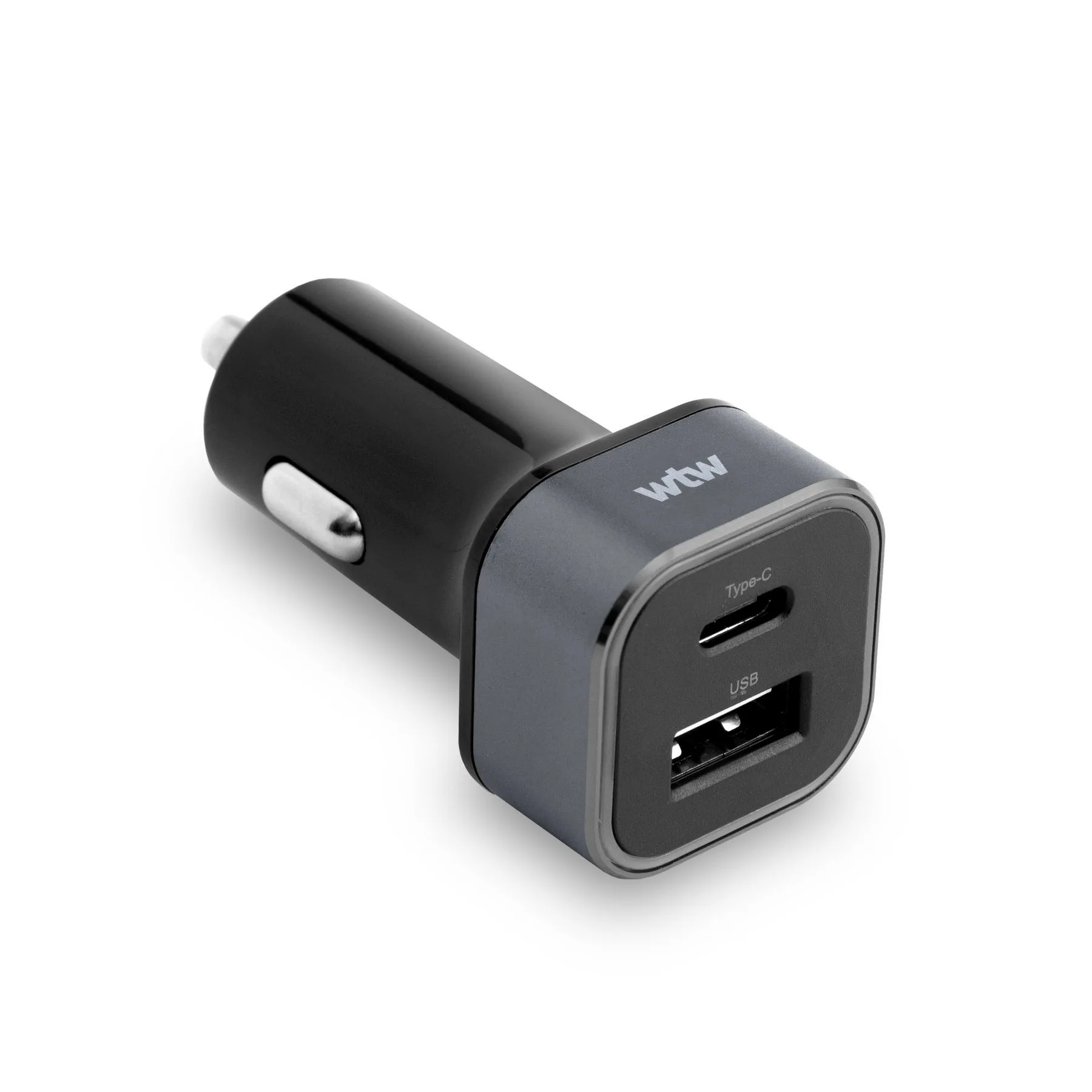 Dual USB-C (20W) + USB-A (12W) Fast-Charging (Max 32W) Output Port Car Charger view 4