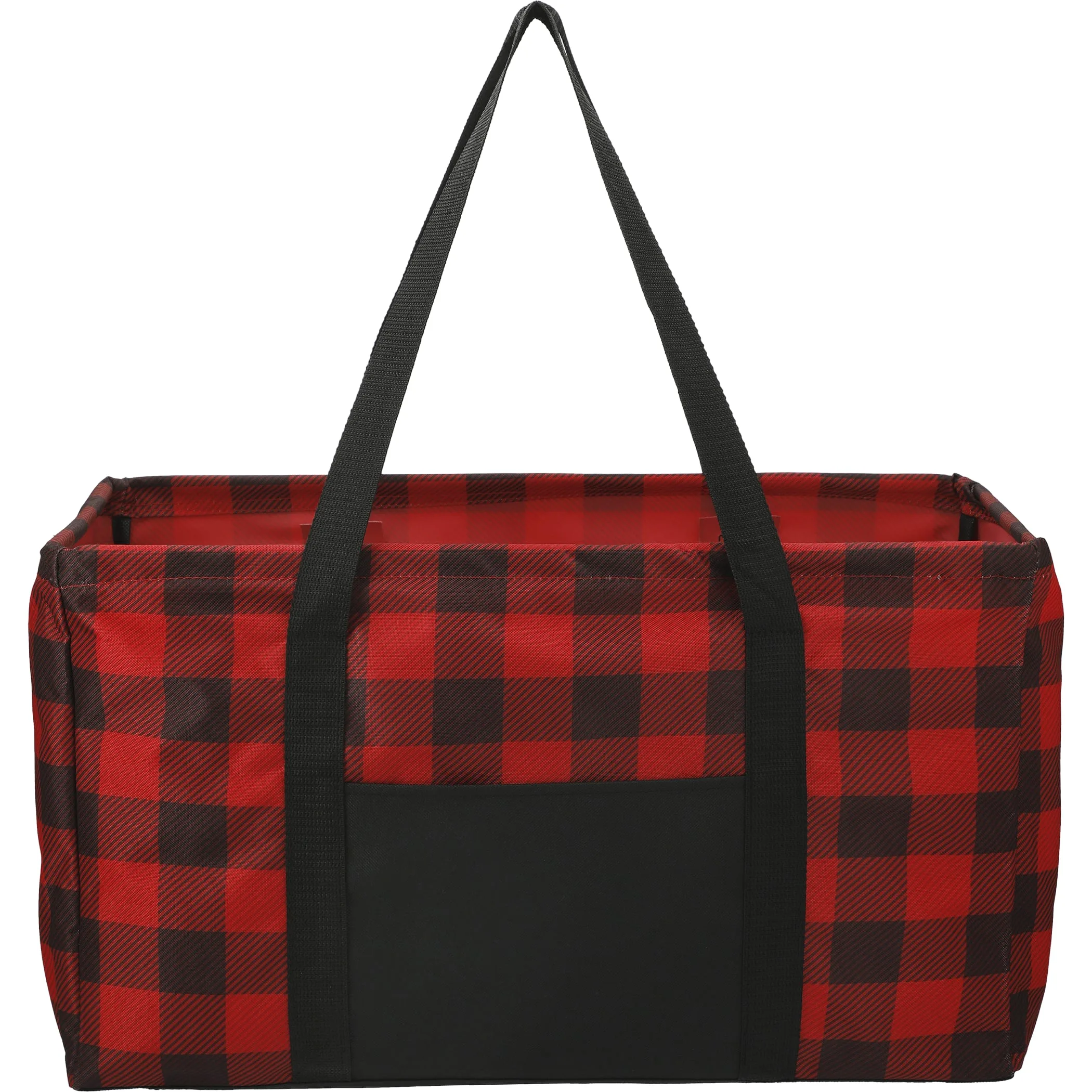 Buffalo Plaid Utility Tote view 2