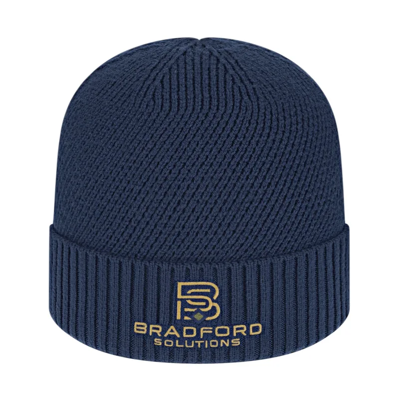 Premium Recycled Knit Cap with Cuff