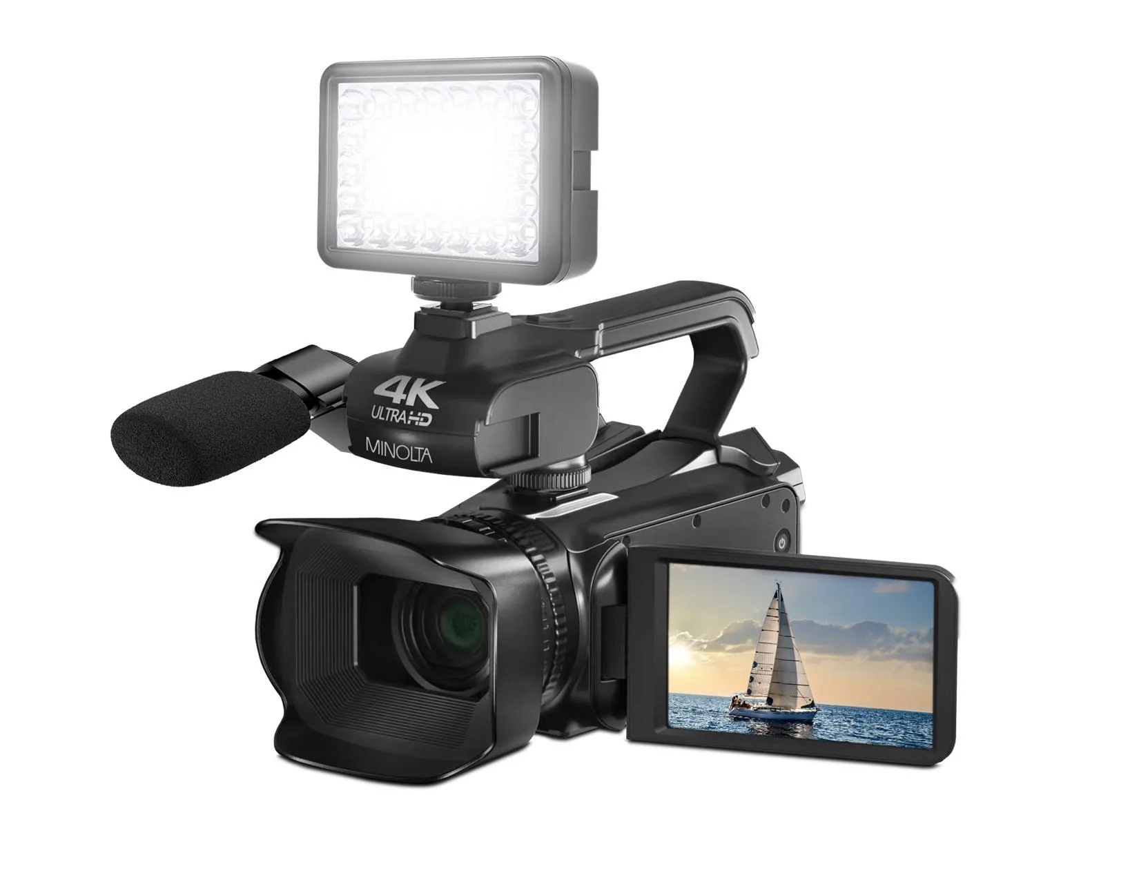 Minolta 4K Uhd Movie Maker Camcorder Kit