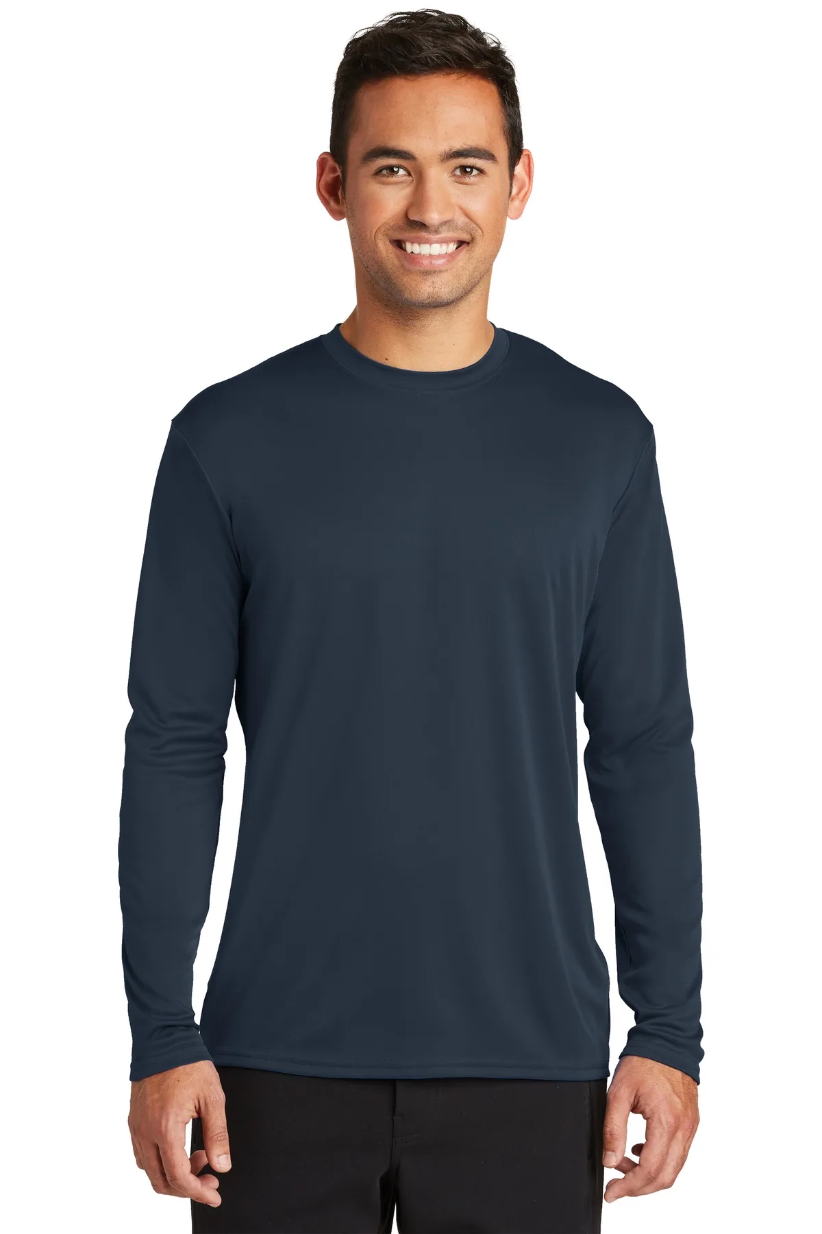 Port & Co™ Long Sleeve Performance Tee. view 5