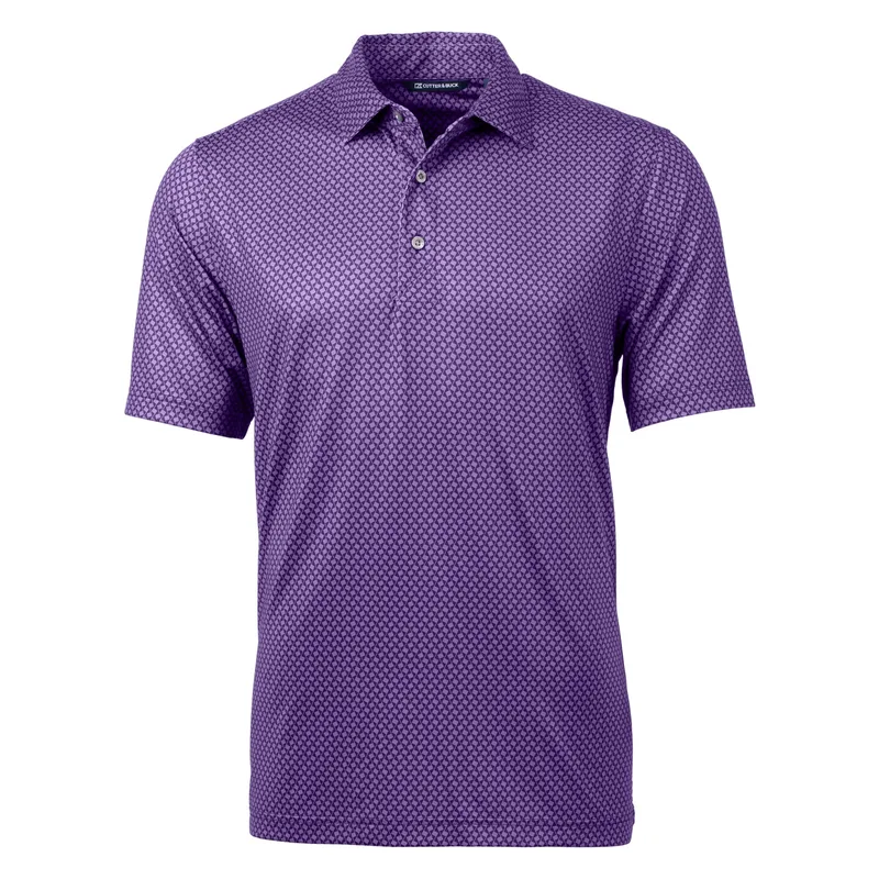 Cutter & Buck Pike Banner Print Stretch Men's Big & Tall Polo view 3