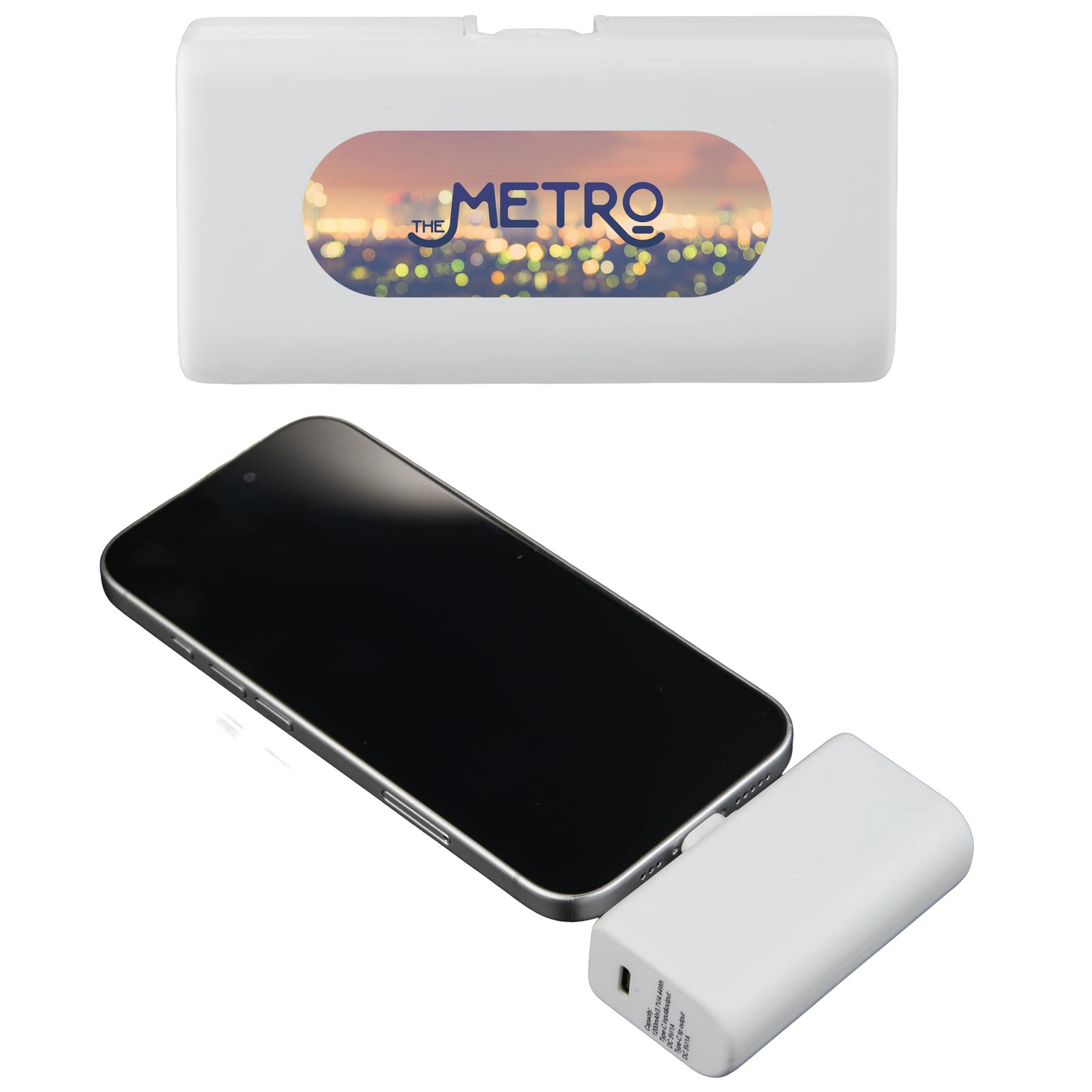 Stay Powered 1200 mAh Power Bank with Type-C Tip