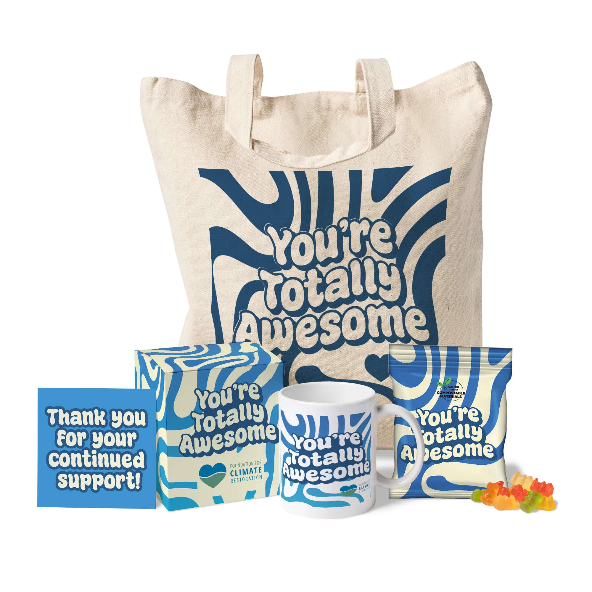 You're Totally Awesome- Gift Set with Tote view 5