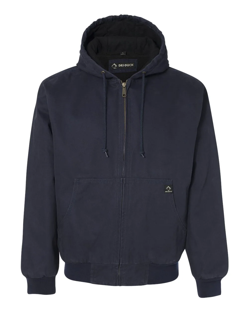 Dri Duck® Cheyenne Hooded Boulder Cloth™ Hooded Jacket w/Tricot Quilt Lining view 6
