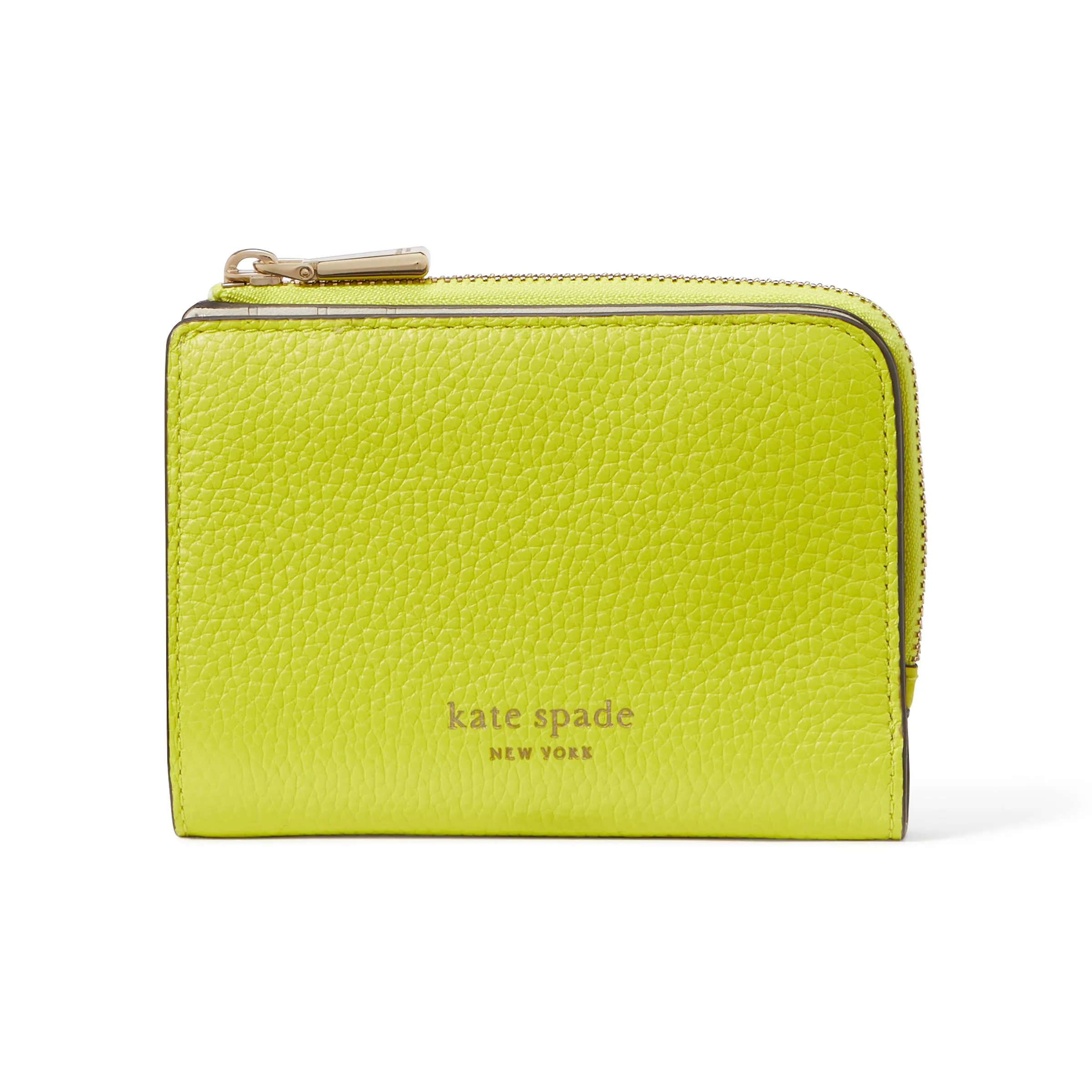 kate spade new york Ava Colorblocked Zip Bifold Wallet - Wasabi Multi
