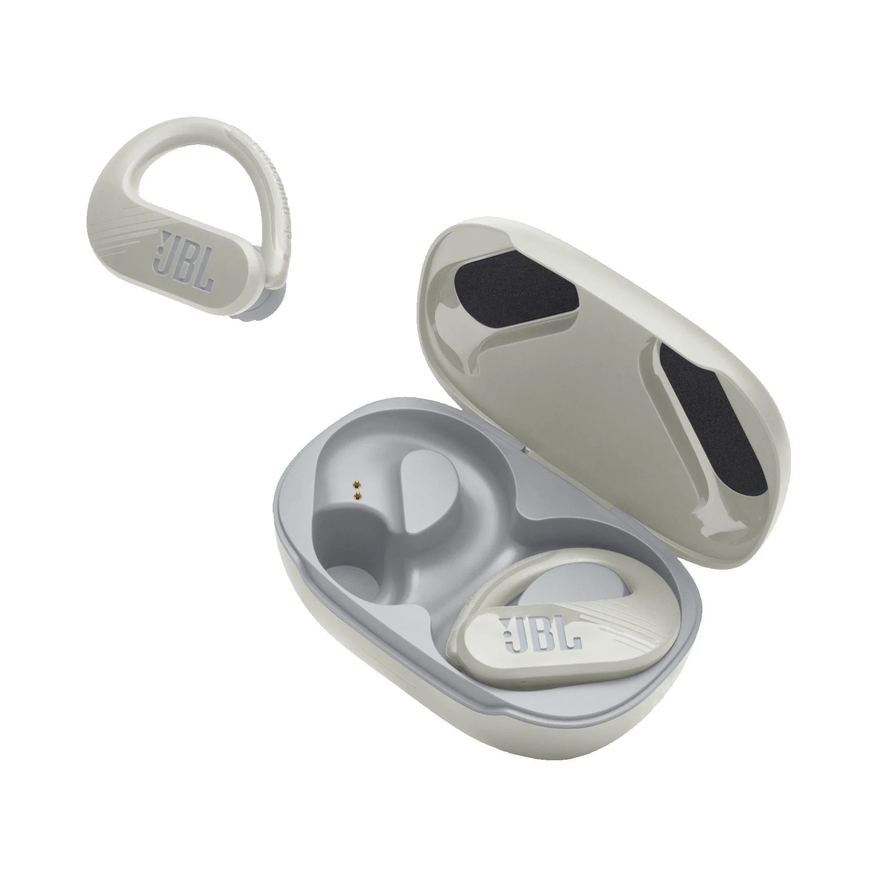 JBL Endurance Peak 3 True Wireless Earbuds - White view 2