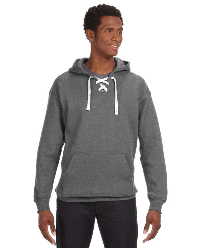 J AMERICA Adult Sport Lace Hooded Sweatshirt view 3