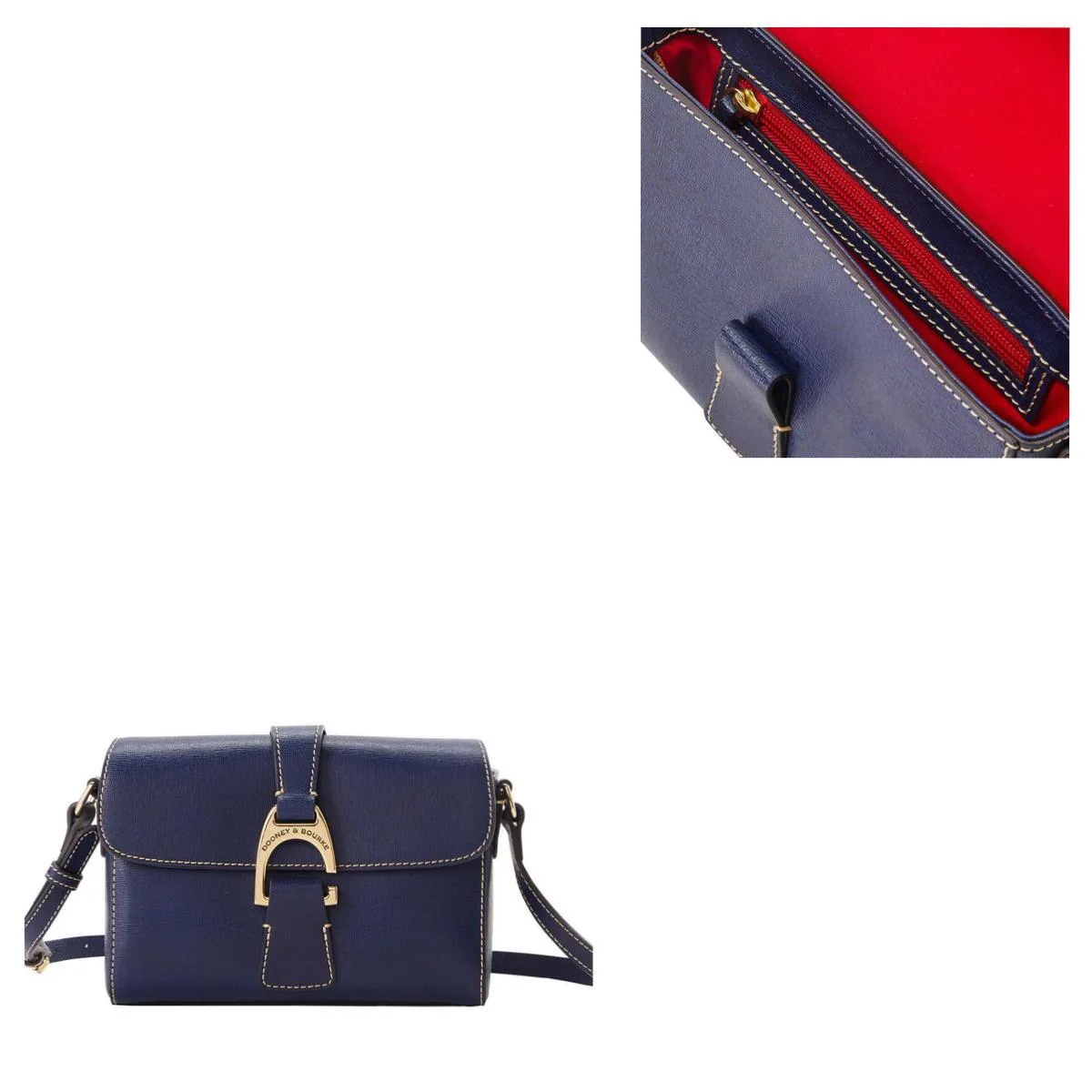 Dooney & Bourke Saffiano Kyra Crossbody Bag