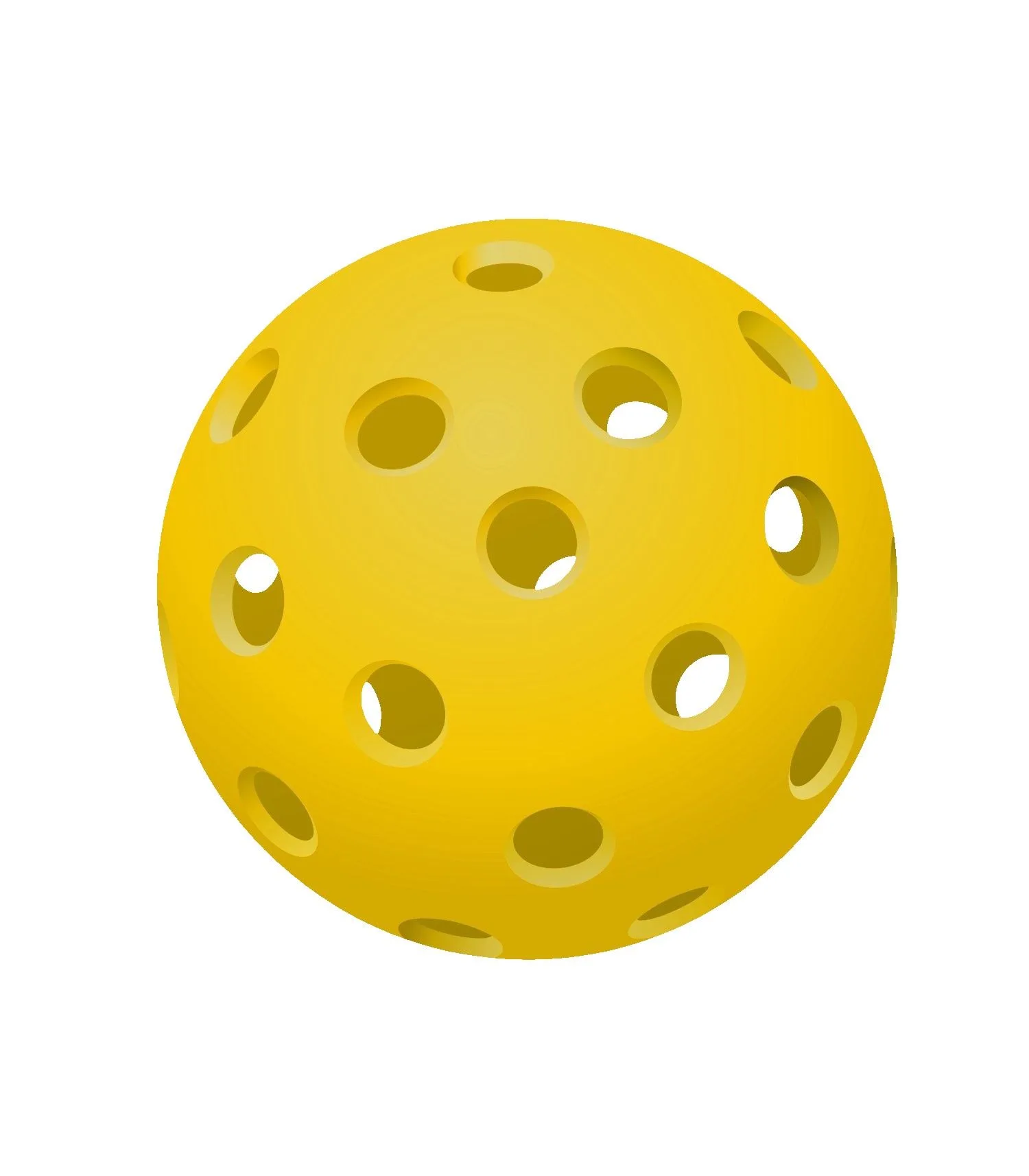 26-Hole Pickleball Ball view 2