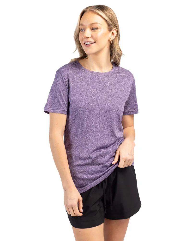 Clique Charge Active Womens Short Sleeve Tee