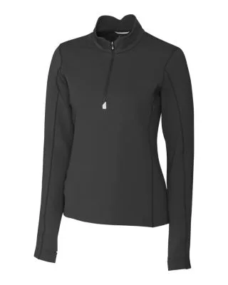 Cutter & Buck Traverse Stretch Quarter Zip Womens Pullover view 2