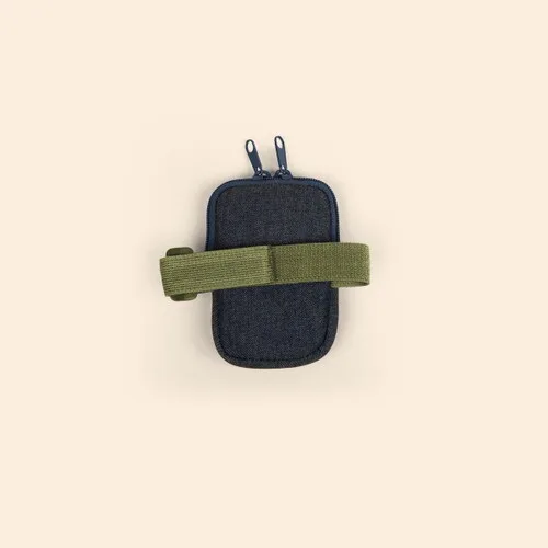 Small Denim Neoprene Hydro Pouch view 2