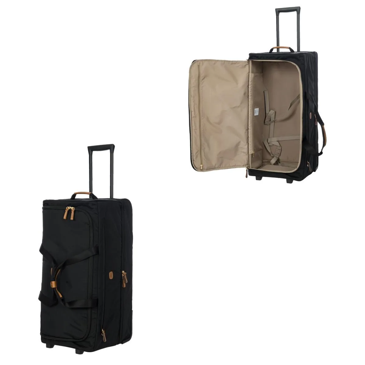 Bric's X-Travel 30" Rolling Shoe Duffle Bag - Black