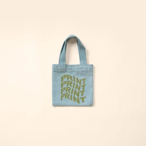 Teeny Tiny Tote - Denim view 7