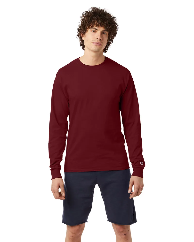 Champion Adult Long-Sleeve T-Shirt view 4