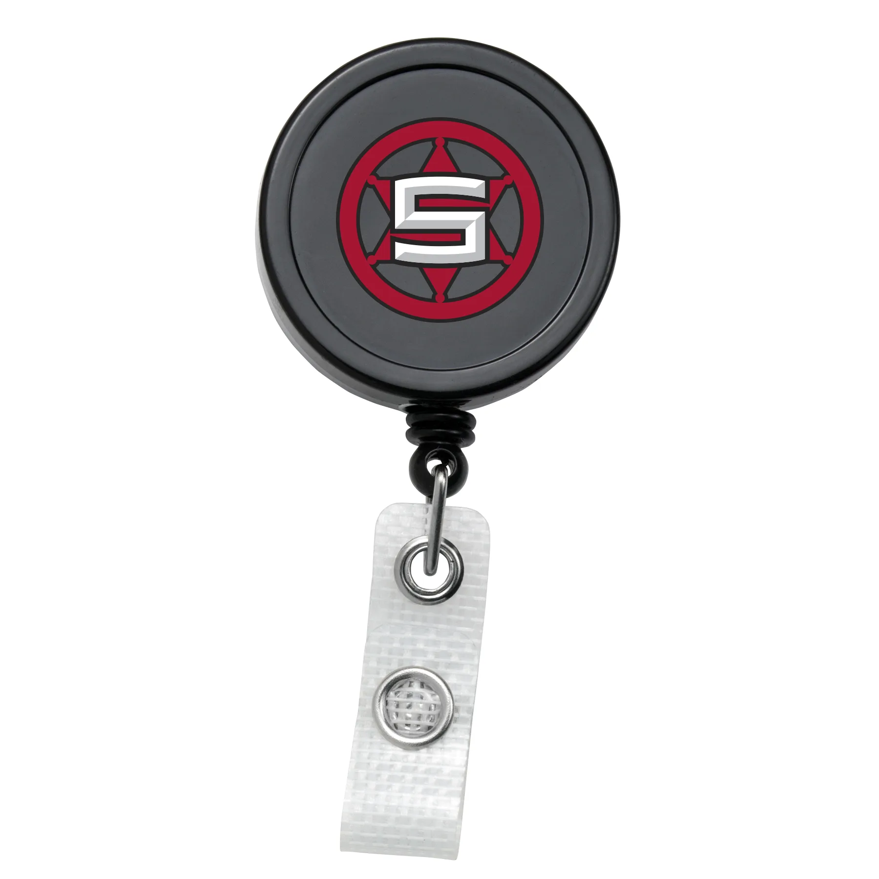 Heavy Duty Retractable Badge Reel w/nylon cord view 3