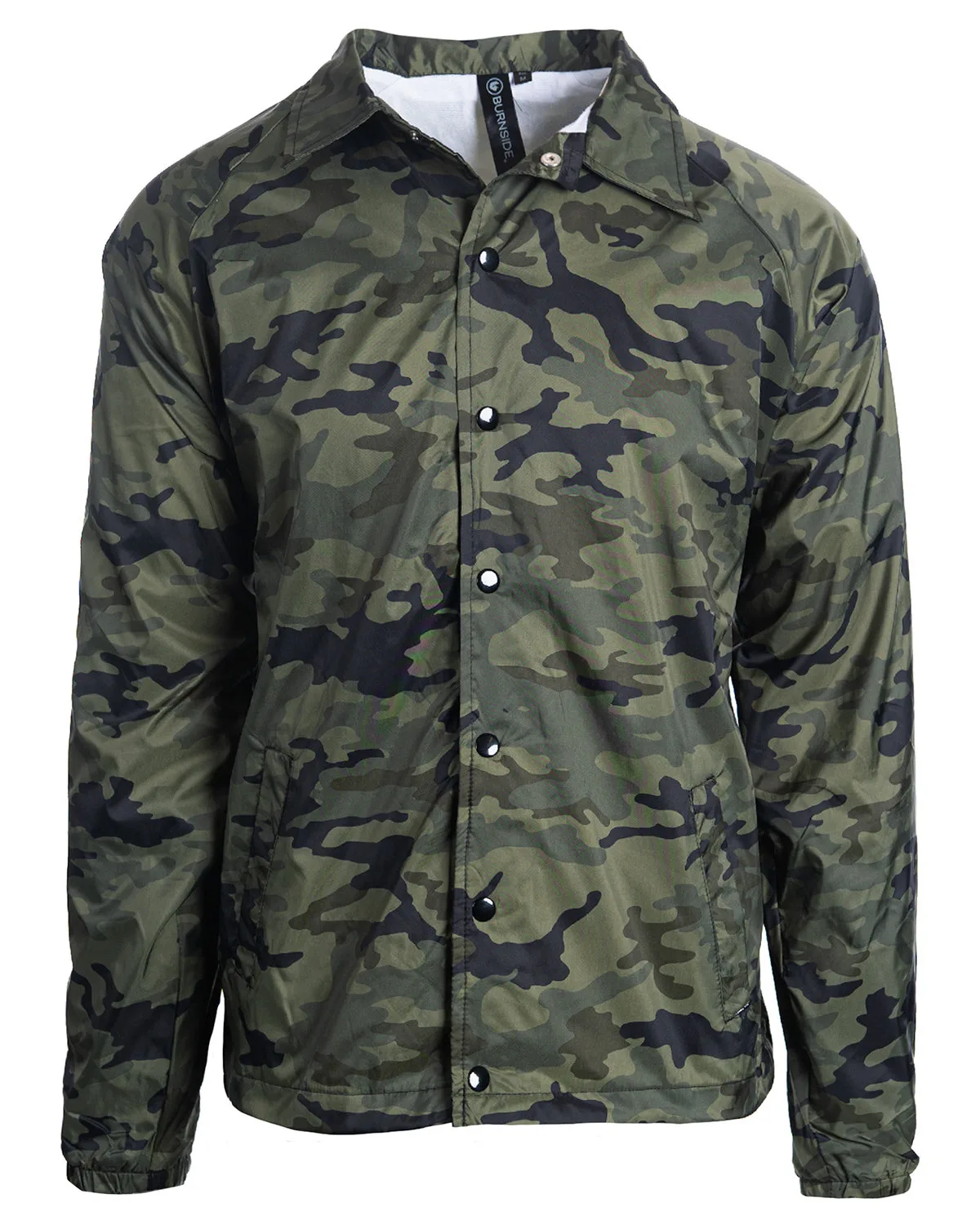 Burnside Men's Nylon Coaches Jacket view 3