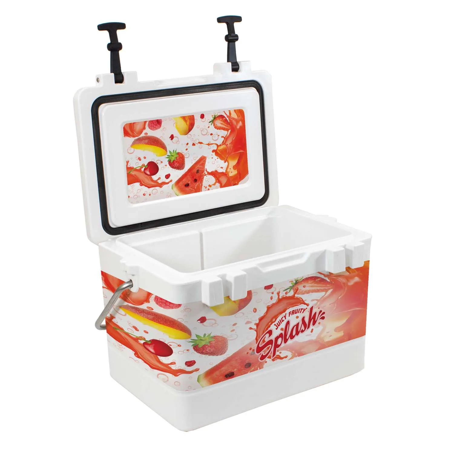 25L OBP Rotomolded Cooler, Wrap & Lid Decals Double-sided view 6