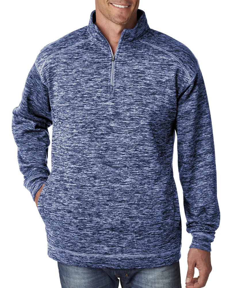 J AMERICA Adult Cosmic Poly Fleece Quarter-Zip